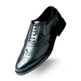Lamonchie Marvento - Classic Wingtip Brogue - Black