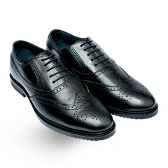 Lamonchie Marvento - Classic Wingtip Brogue - Black