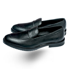Lamonchie Ruvano - Minimal Penny Loafer - Black