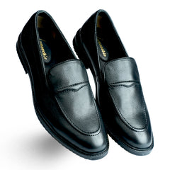 Lamonchie Ruvano - Minimal Penny Loafer - Black