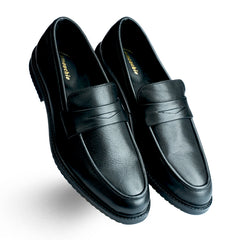 Lamonchie Silvano - Apron Penny Loafer - Black