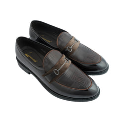 Lamonchie Verado - Vegan Check Loafer - Brown