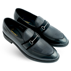 Lamonchie Verado - Vegan Check Loafer - Black