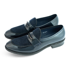 Lamonchie Velanti - Vegan Patent Loafer - Black