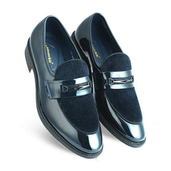 Lamonchie Velanti - Vegan Patent Loafer - Black