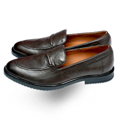 Lamonchie Ruvano - Minimal Penny Loafer - Brown