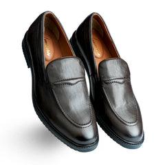 Lamonchie Ruvano - Minimal Penny Loafer - Brown