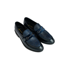 Lamonchie Verado - Vegan Check Loafer - Blue