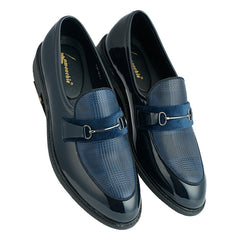 Lamonchie Verado - Vegan Check Loafer - Blue
