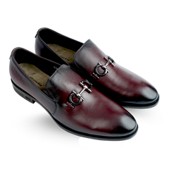 Lamonchie Travino - Signature Bit Loafer - Cherry